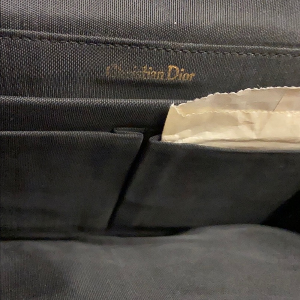 Christian Dior Vintage Cord Envelope Clutch - Picture 5 of 8